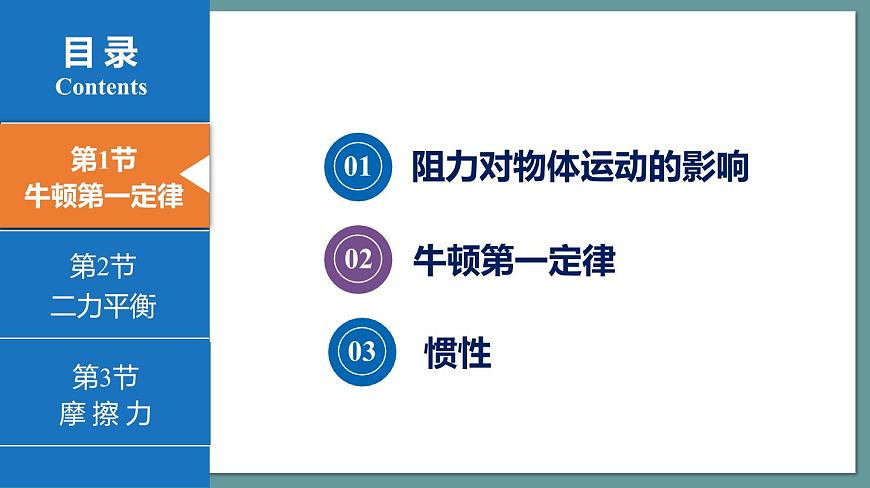 新人教版物理 八下 第八单元 《运动和力》单元复习课件第4页