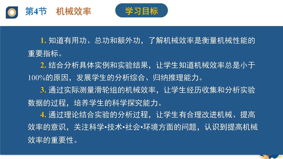 新人教版物理 八下 12-4教学课件：机械效率第4页