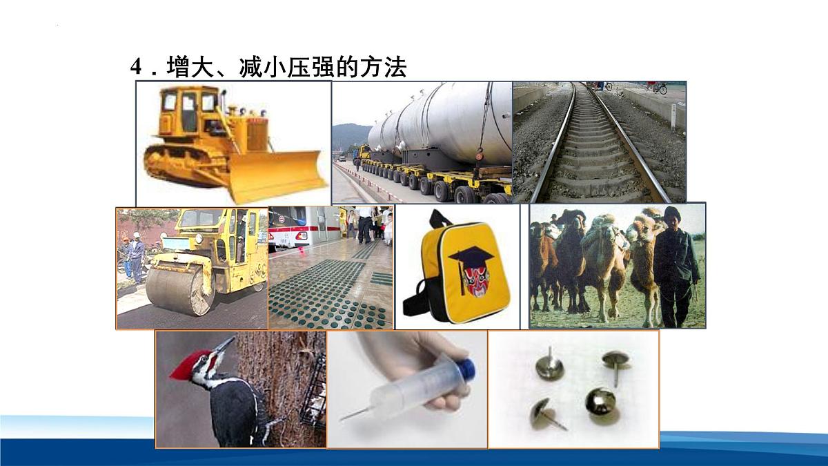 新人教版物理 八下 课件：第九章 压强复习课第8页