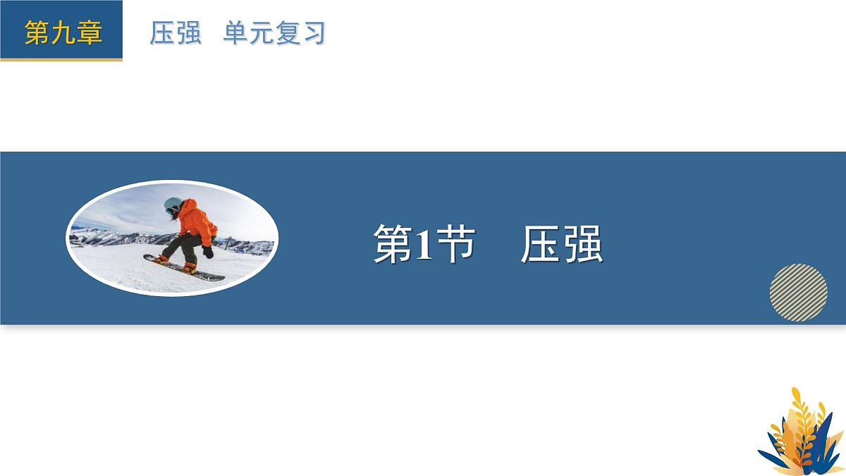 新人教版物理 八下 课件：第九章 压强 单元复习第5页
