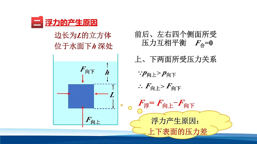 新人教版物理八下 课件：10-1 浮力第5页