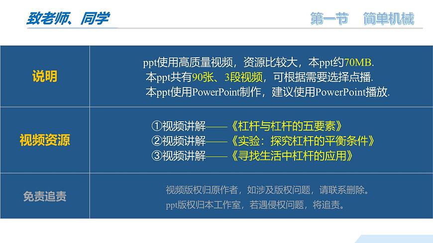 11.1 探究：杠杆的平衡条件（教学课件）-2024-2025学年八年级物理全一册（沪科版2024）第2页