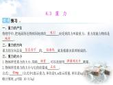 粵教滬科版八年級(jí)物理下冊(cè)6.3重力課件