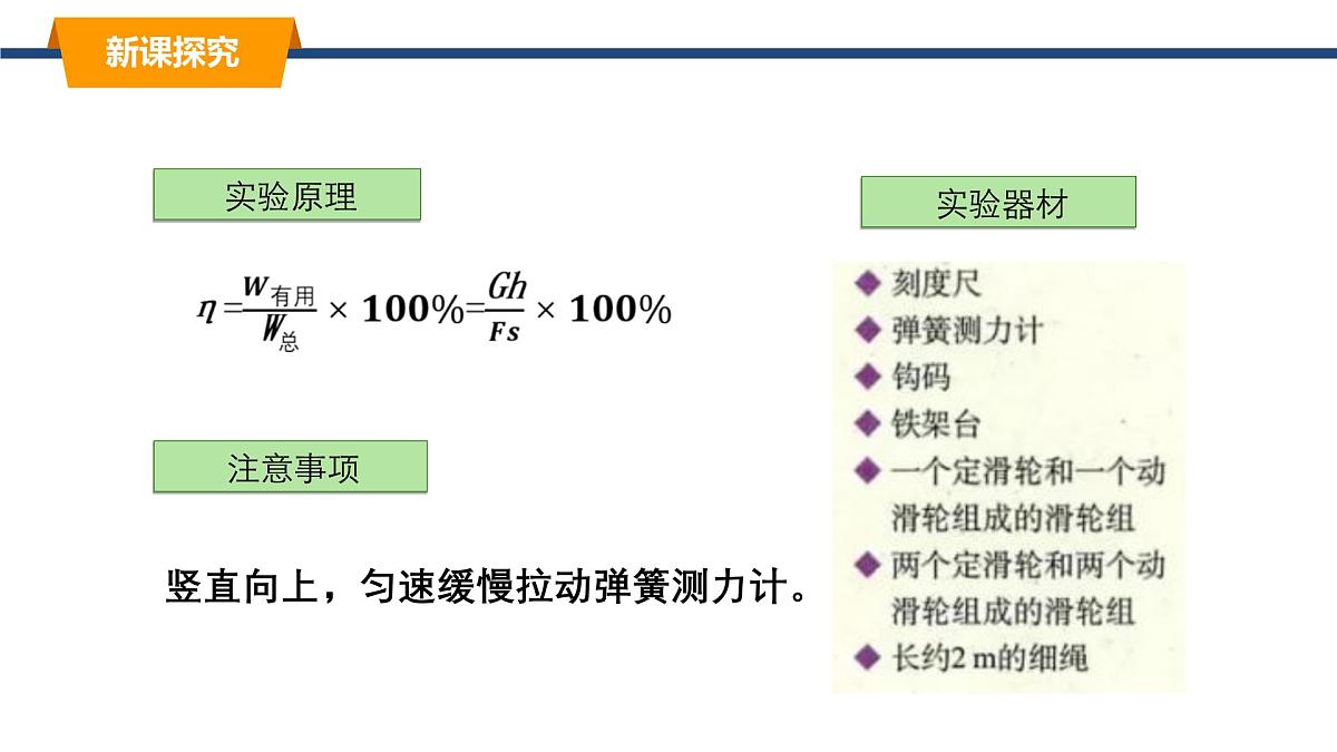 11.4机械效率 课件-2024-2025学年教科版物理八年级下册（2）第4页