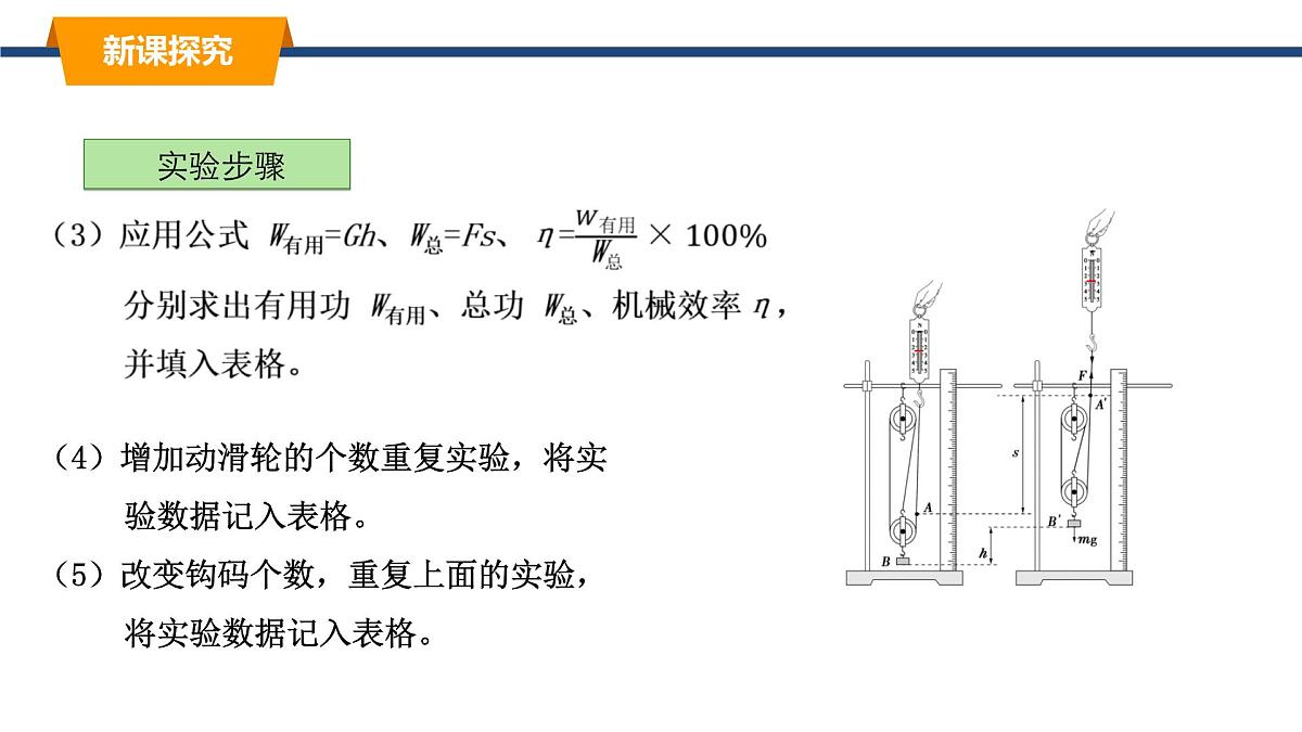 11.4机械效率 课件-2024-2025学年教科版物理八年级下册（2）第6页