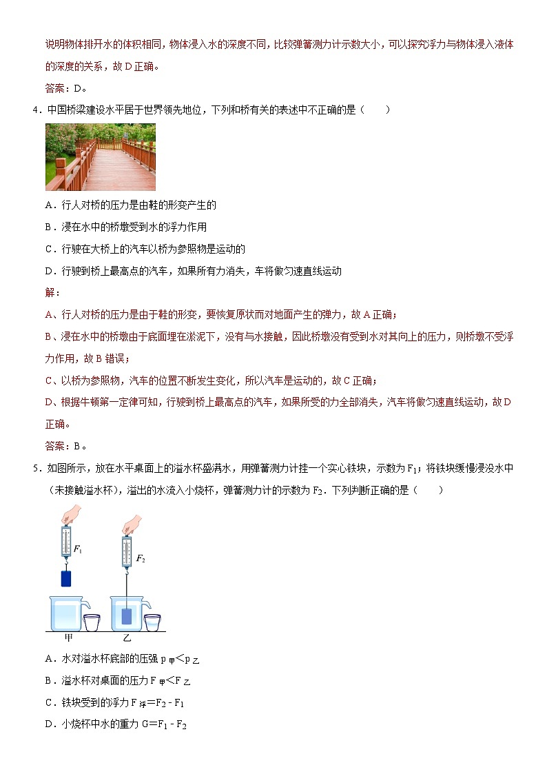 第10章 浮力（核心考点讲练）（解析版）第3页