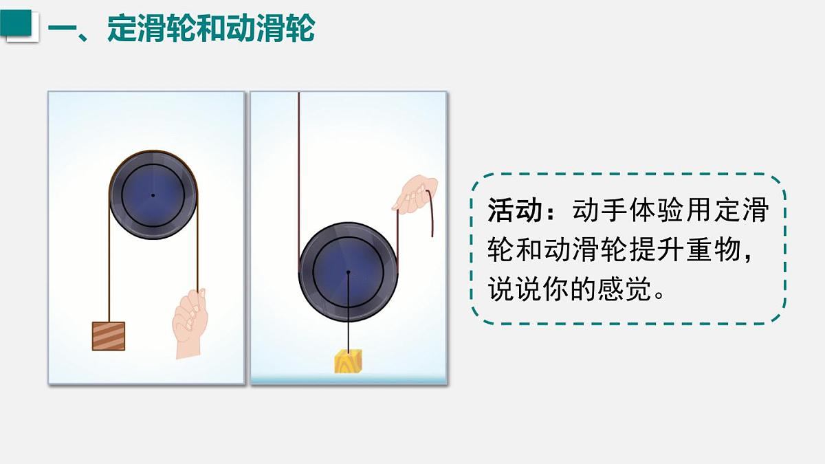 12.3 滑轮 课件 人教2024版 八年级物理下册第8页