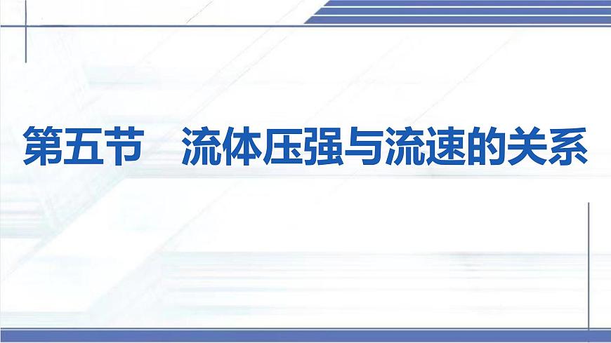 8.5+流体压强与流速的关系-2024-2025学年八年级物理下册同步课件（北师大版2024）第2页