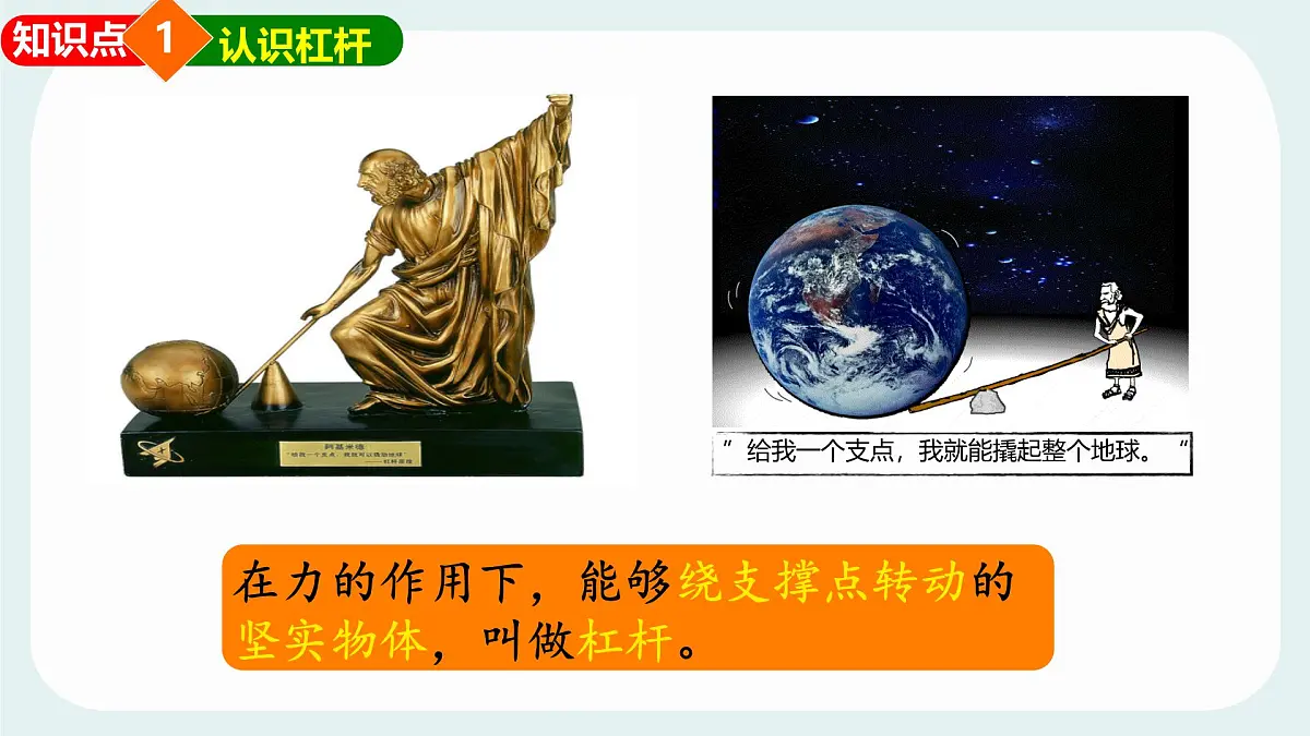 11.1 杠杆 课件 2024-2025学年教科版物理八年级下学期第4页