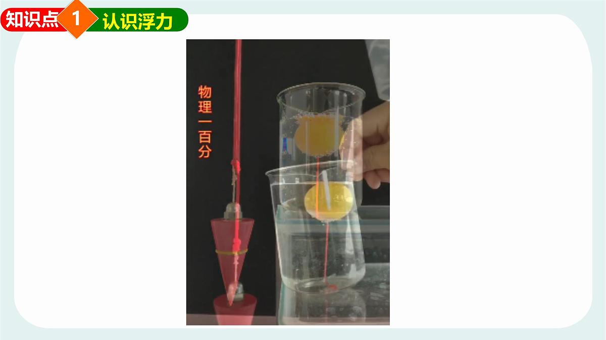 10.2 认识浮力 课件 2024-2025学年教科版物理八年级下学期第6页