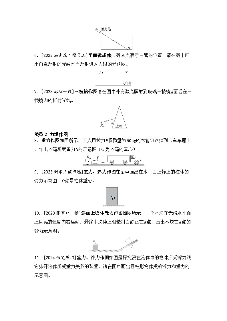 2025年中考物理二轮复习：必考重点题型 刷题练习题（含答案）第2页