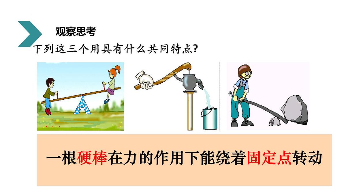 6.5杠杆 2025学年沪粤版物理八年级下学期课件第3页