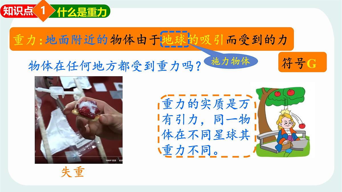 7.4 重力 课件 2024-2025学年教科版物理八年级下学期第6页