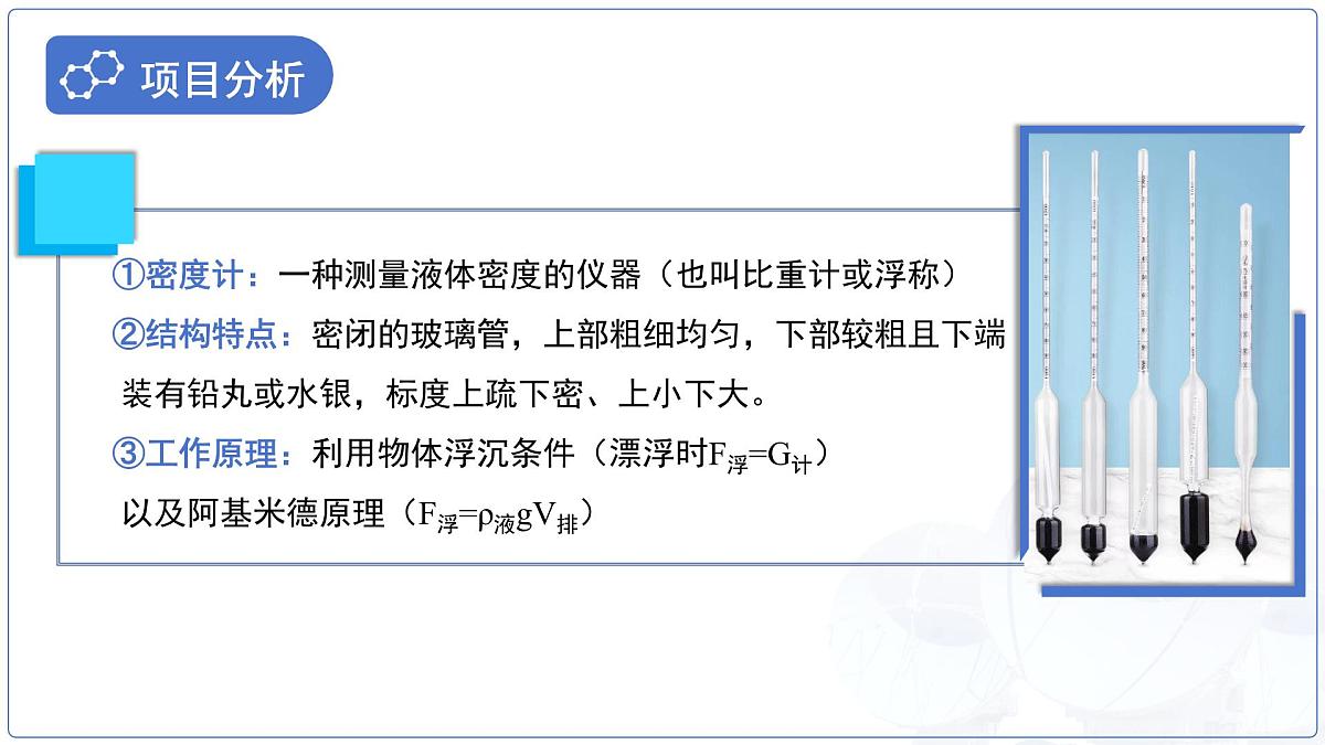 10.4《跨学科实践：制作微型密度计》课件 物理人教版（2024）八年级下册第6页