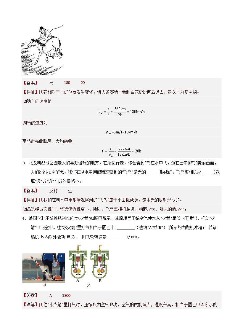 2025年中考第二次模拟考试卷：物理（河南卷）（解析版）第2页