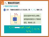 8.7 物體的浮沉條件及其應(yīng)用 - 初中物理八年級下冊 同步教學(xué)課件+同步練習(xí)（北師大版2024）