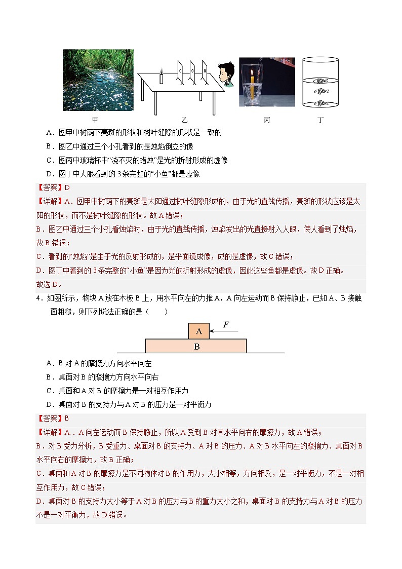 2025年中考第二次模拟考试卷：物理（长沙卷）（解析版）第2页