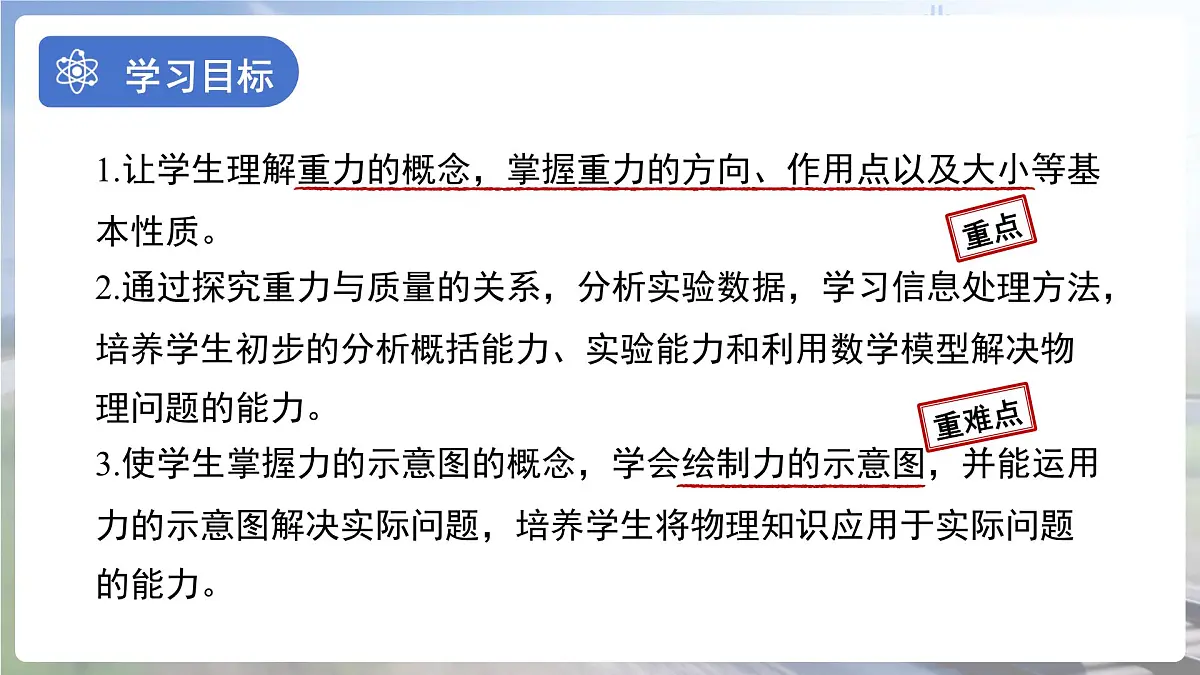 7.2《重力 力的示意图》课件 物理苏科版（2024）八年级下册第2页