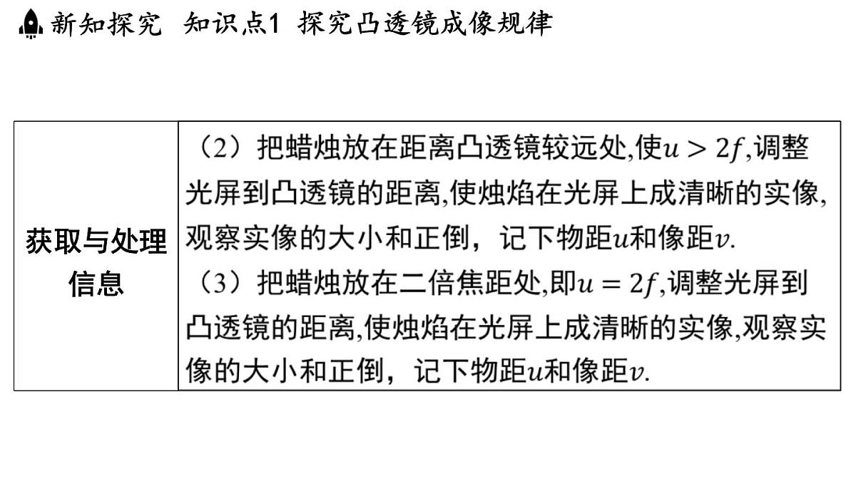 3.6 凸透镜成像规律-八年级上学期物理同步课件（沪粤版2024）第6页