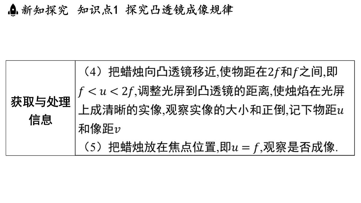 3.6 凸透镜成像规律-八年级上学期物理同步课件（沪粤版2024）第7页