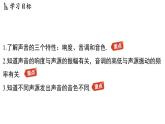 第一章 第二節(jié) 聲音的特性-八年級(jí)上學(xué)期物理同步課件（蘇科版2024）