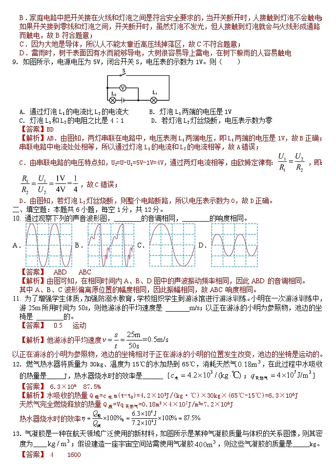 2025年中考考前信息必刷卷02（辽宁专用）物理（答案版）第3页