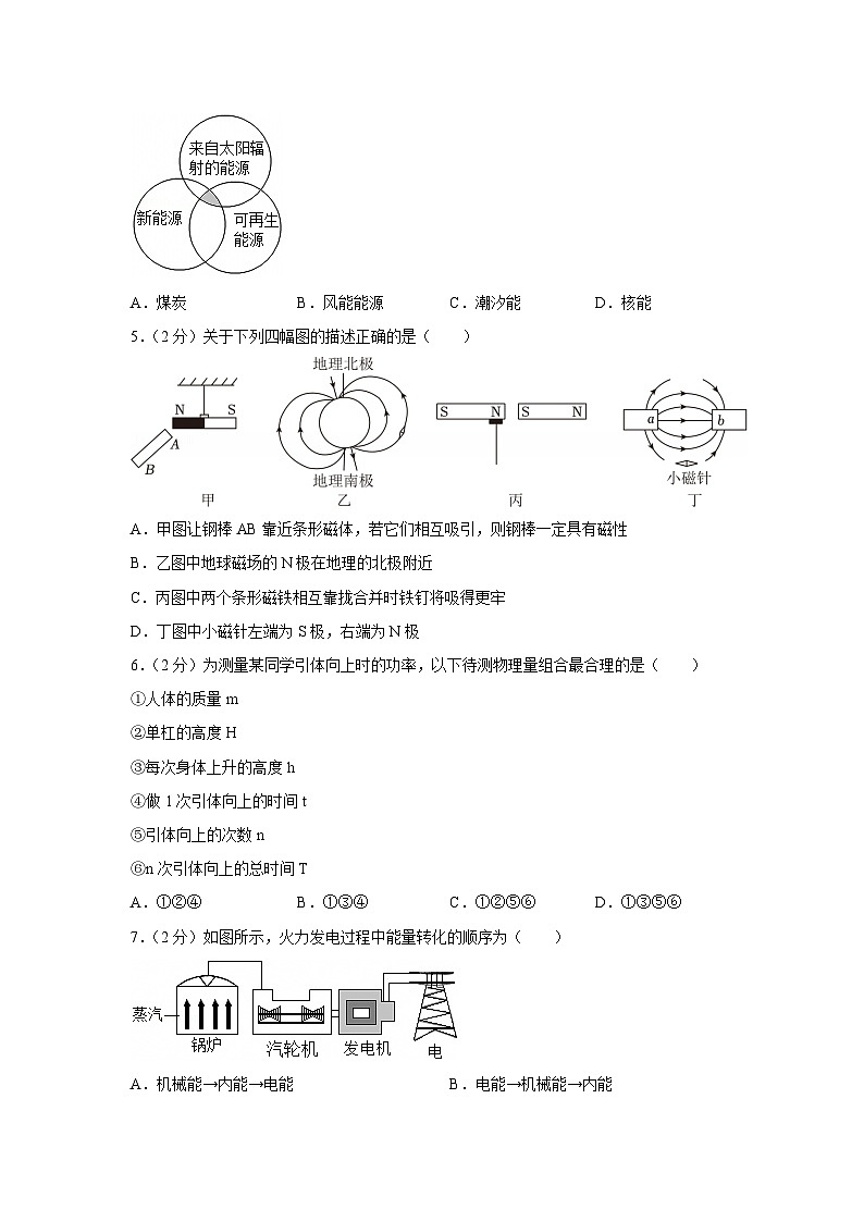 2025年江苏省常州市金坛区中考一模物理试卷（解析版）第2页