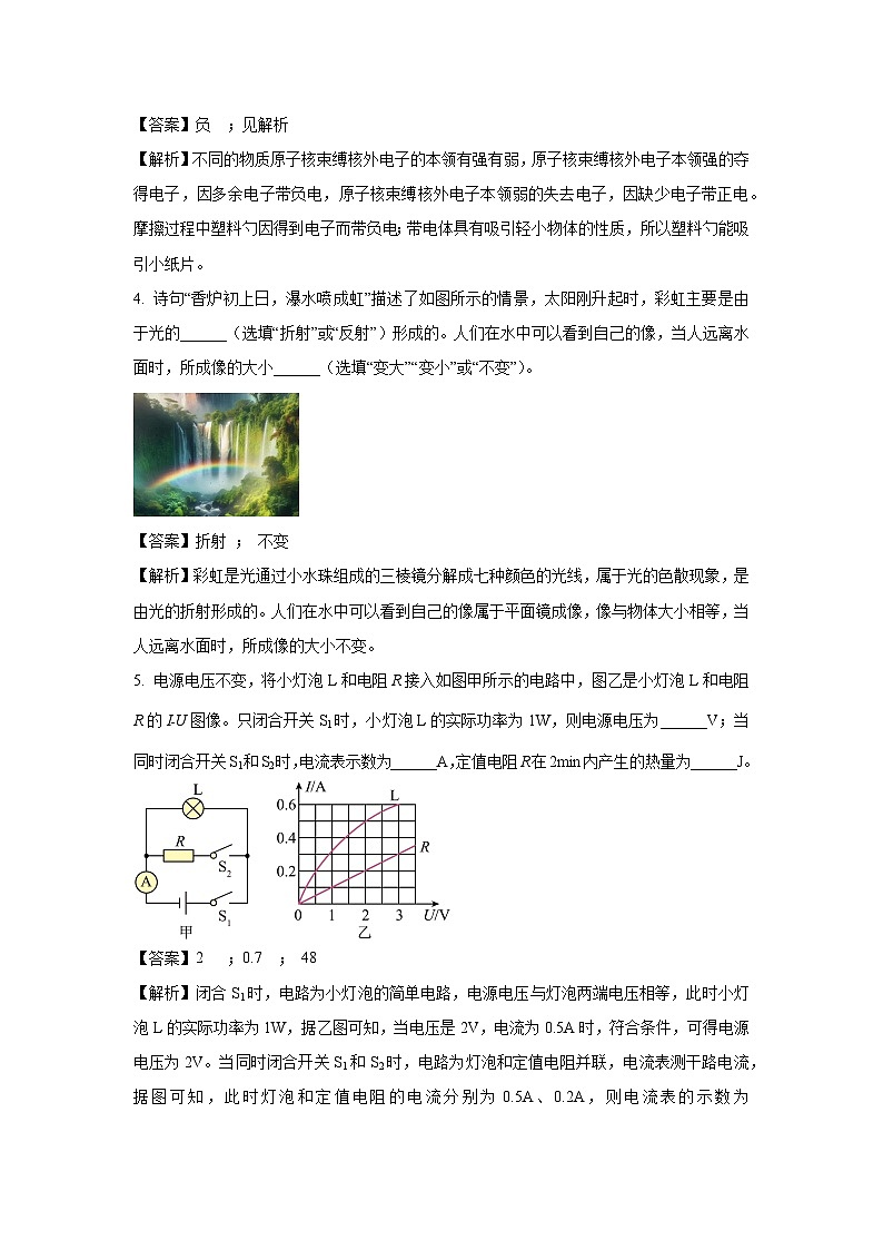 2025年河南省周口市商水县中考模拟物理试题（解析版）第2页
