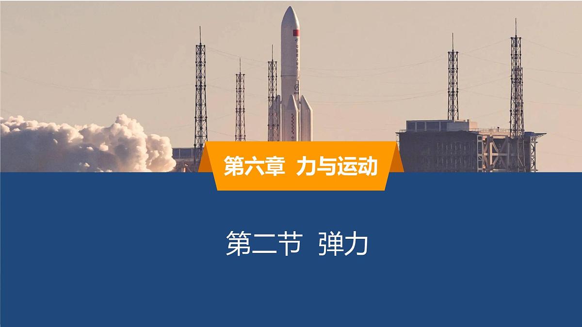 2025年春鲁教版初中物理八年级下册同步授课课件 第六章 力与运动 第二节 弹力第1页