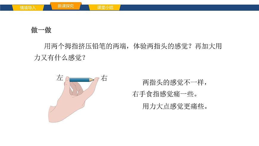 2025年春鲁教版初中物理八年级下册同步授课课件 第七章 压强  第一节 压强第6页