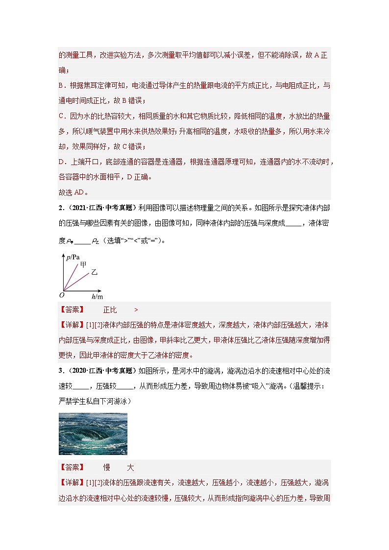 专题08 压强（解析版）第2页