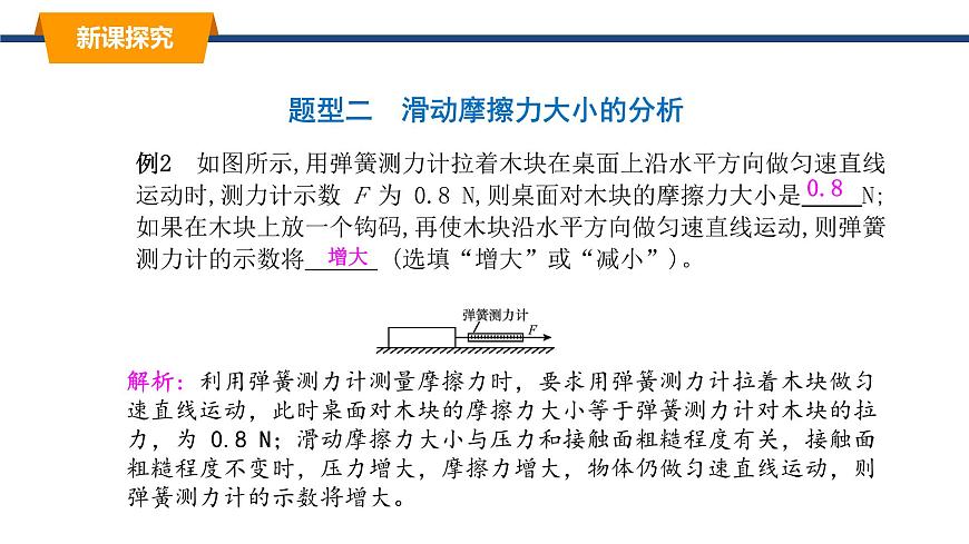 2025年春教科版物理八年级下册同步授课课件 8_3_摩擦力（2）第4页