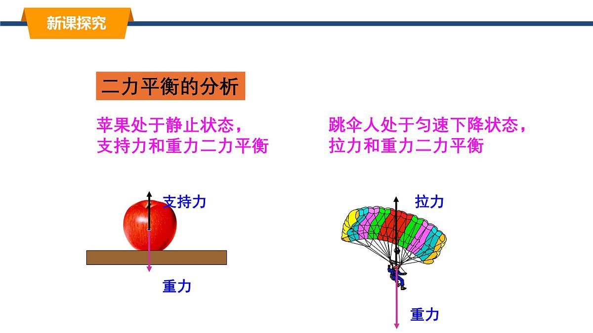 2025年春教科版物理八年级下册同步授课课件 8_2_力的平衡（2）第4页