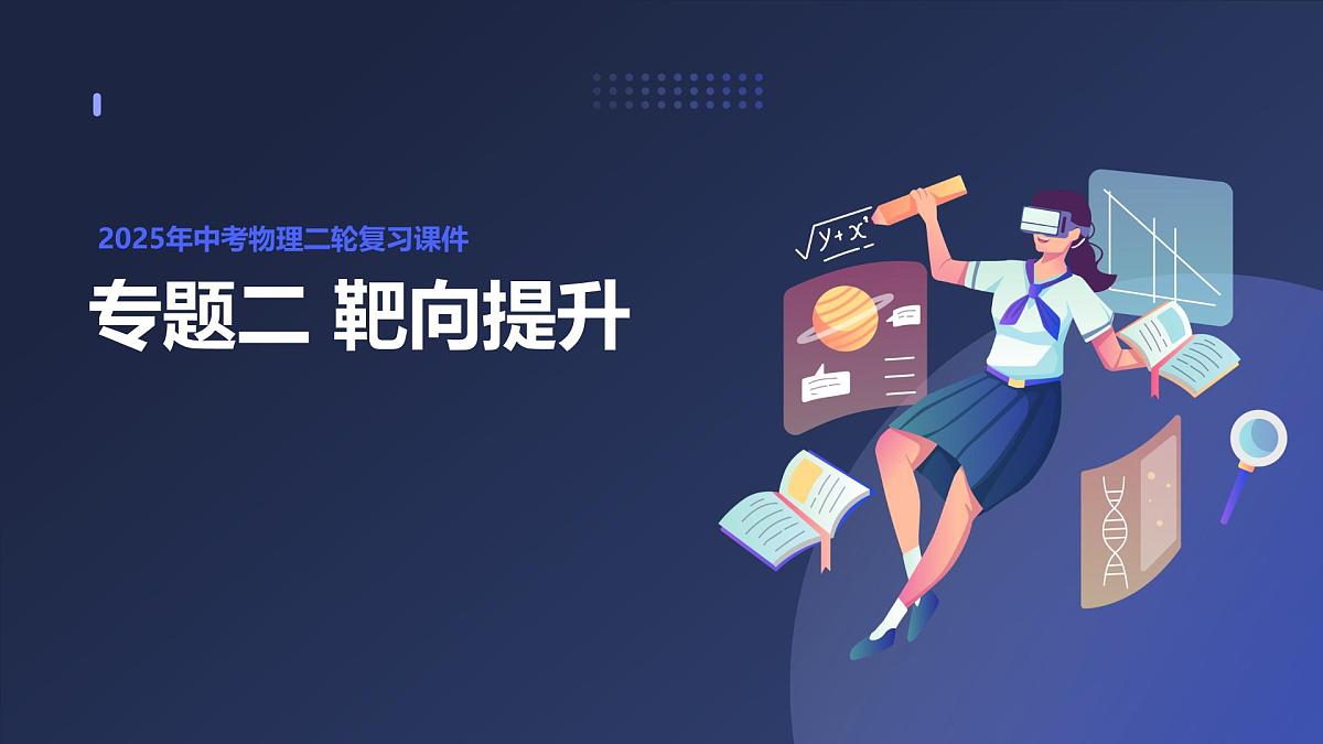 2025年中考物理二轮复习课件：专题二 靶向提升 电磁波 现代通信 能源与环境第1页