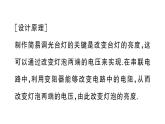 初中物理新人教版九年級全冊第十六章第五節(jié) 跨學(xué)科實踐：制作簡易調(diào)光臺燈作業(yè)課件2025秋