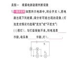 初中物理新人教版九年級全冊第十七章專題七 電路故障分析作業(yè)課件2025秋