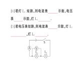 初中物理新人教版九年級全冊第十七章專題七 電路故障分析作業(yè)課件2025秋