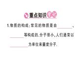 初中物理新人教版九年級(jí)全冊(cè)第十三章第二節(jié) 分子動(dòng)理論的初步知識(shí)課堂作業(yè)課件2025秋