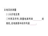 初中物理新人教版九年級全冊第十六章第一節(jié) 電壓課堂作業(yè)課件2025秋