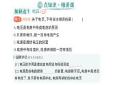 初中物理新人教版九年級全冊第十六章第一節(jié) 電壓作業(yè)課件（2025秋季）