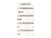初中物理新人教版九年級全冊第十六章第一節(jié) 電壓作業(yè)課件（2025秋季）