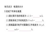 初中物理新滬科版九年級全冊第十五章第三節(jié) 測量：用電流表測量電流作業(yè)課件2025秋