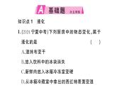 初中物理新滬科版九年級(jí)全冊(cè)第十三章第三節(jié)第二課時(shí) 液化作業(yè)課件2025秋