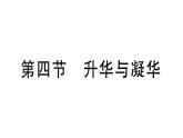 初中物理新滬科版九年級(jí)全冊(cè)第十三章第四節(jié) 升華與凝華作業(yè)課件2025秋