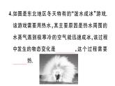 初中物理新滬科版九年級(jí)全冊(cè)第十三章第四節(jié) 升華與凝華作業(yè)課件2025秋