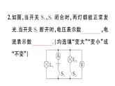 初中物理新滬科版九年級(jí)全冊(cè)第十五章專題五 含電表電路的分析與電表的選填作業(yè)課件2025秋