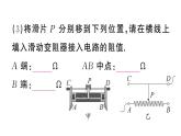 初中物理新滬科版九年級全冊第十六章第一節(jié)第二課時 變阻器作業(yè)課件2025秋