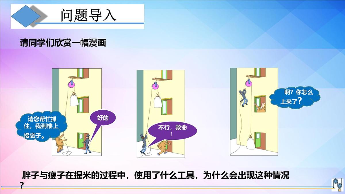 12.3滑轮+课件-2024-2025学年物理人教版八年级下册第3页
