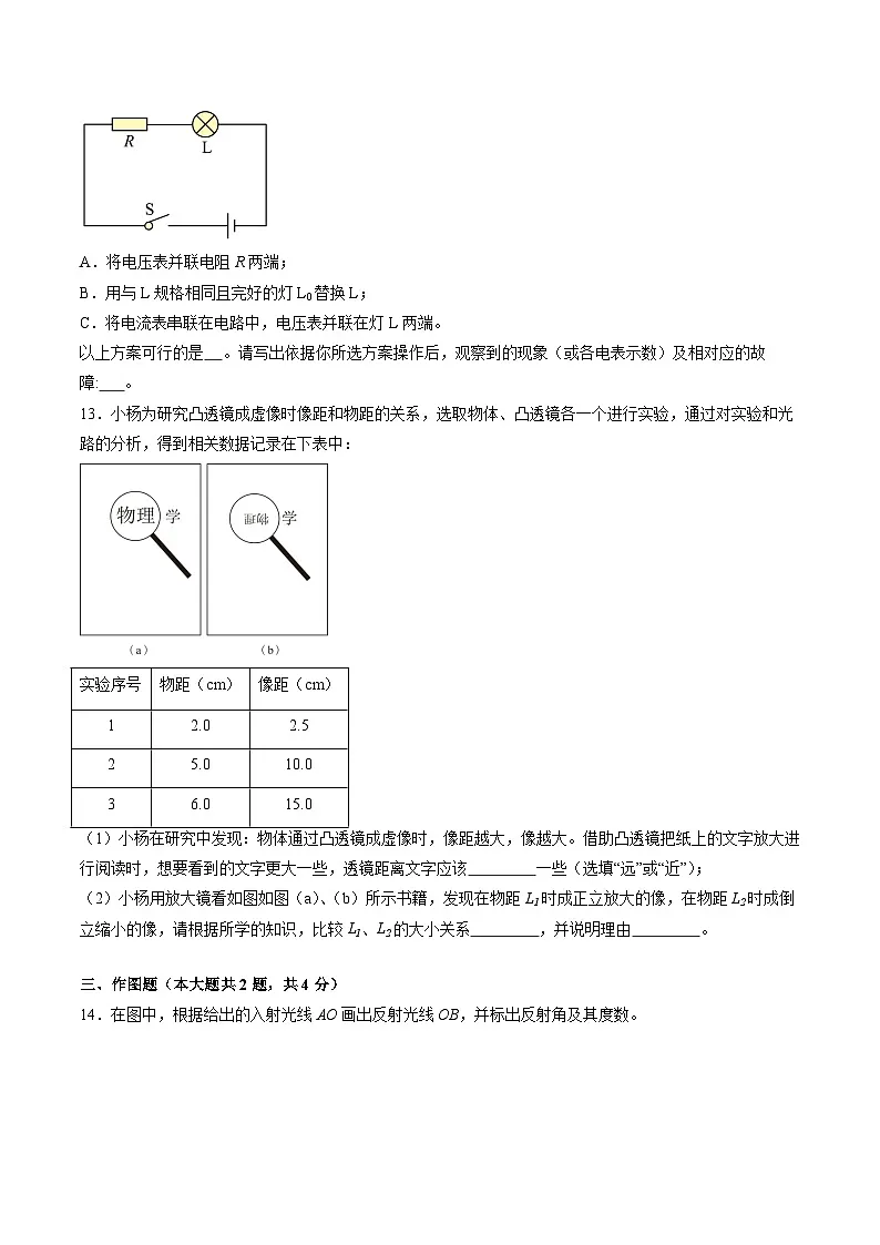 物理（上海卷）（考试版A4）第3页