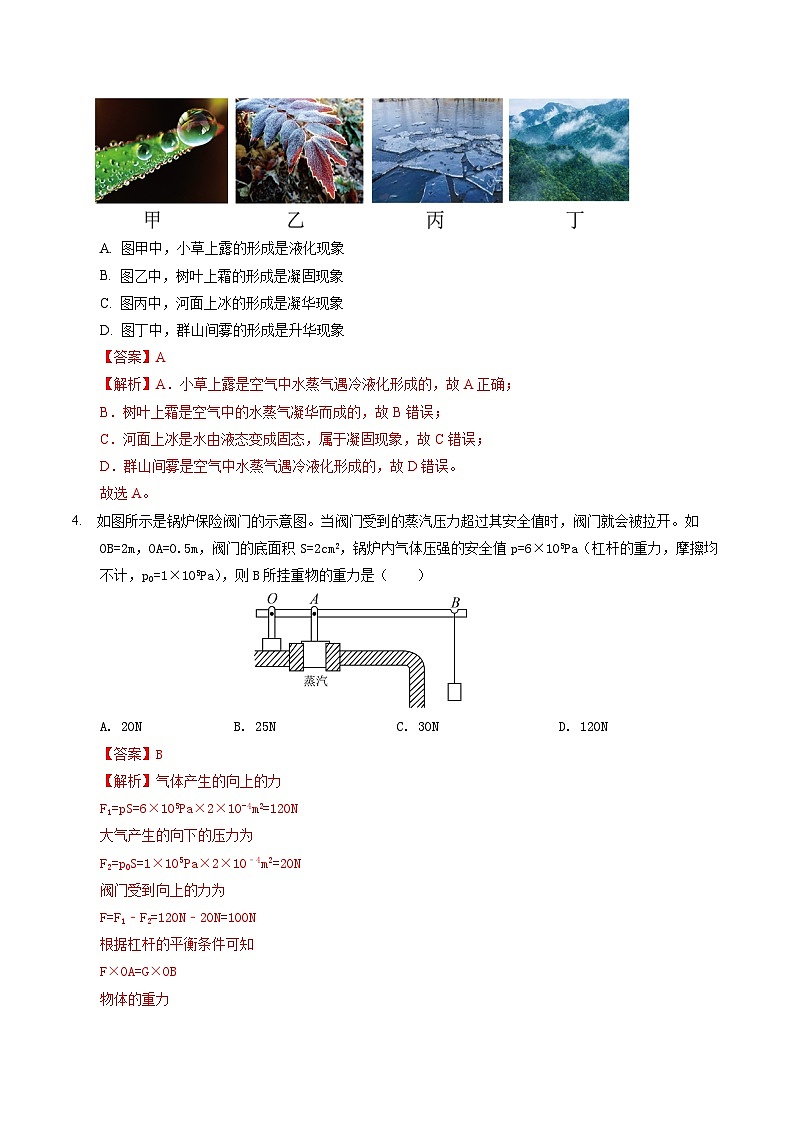 物理（山西卷）（全解全析） 第2页